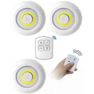 Set 3 Lampi LED, Flexibile si Portabile, cu 2 Intensitati si Control Dual