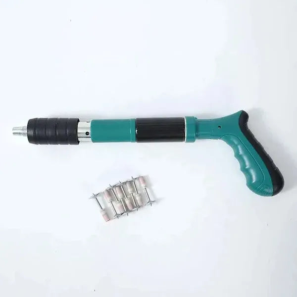 Kit pistol manual pentru fixare nituri/ cuie, Accesorii + 50 Cuie - PromotiiZilnice
