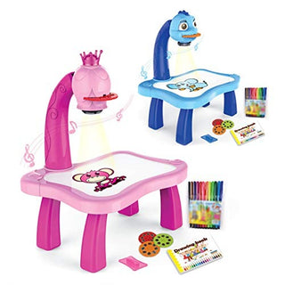 Masuta de Desenat cu Proiector Holografic, 24 de Modele