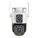 Camera Duala WiFi Jortan, 6MP 4K Ultra HD, Detectare Umana, Recunoastere Faciala