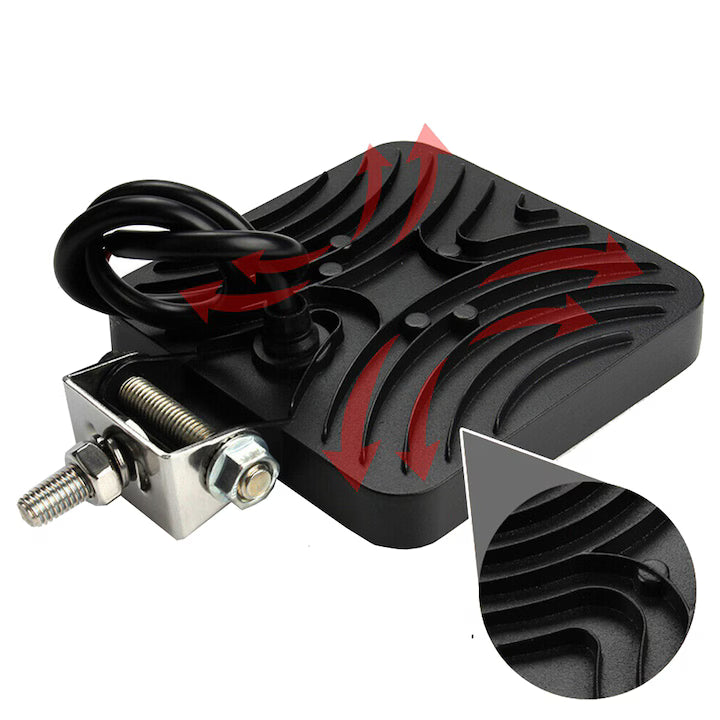 Set 8 proiectoare 16 LED 48W auto OFF-ROAD, IP 67 - PromotiiZilnice