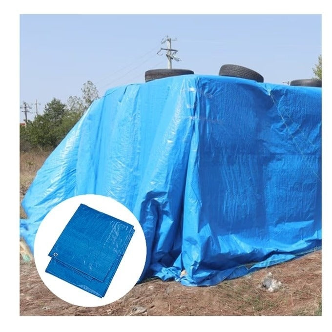 Set 2 Prelate Protectie 3x4 m Impermeabile, Rezistente UV si Grindina - PromotiiZilnice