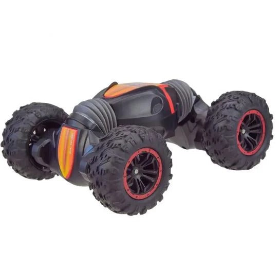 Masina RC pentru Cascadorii, Tractiune Integrala 4WD, Negru/Portocaliu - PromotiiZilnice