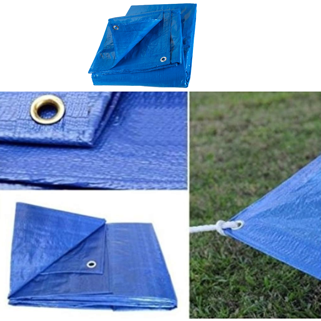 Set 2 Prelate Protectie 3x4 m Impermeabile, Rezistente UV si Grindina - PromotiiZilnice