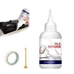 Set 2 x Umplutura Impermeabila pentru Rosturi de Gresie si Faianta, Etansare Rapida si Durabila, Alb, 150 ml/sticla - PromotiiZilnice