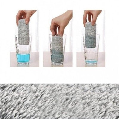 Set 3 rezerve din microfibra pentru mop plat, putere mare de absorbtie Imagine secundară a produsului