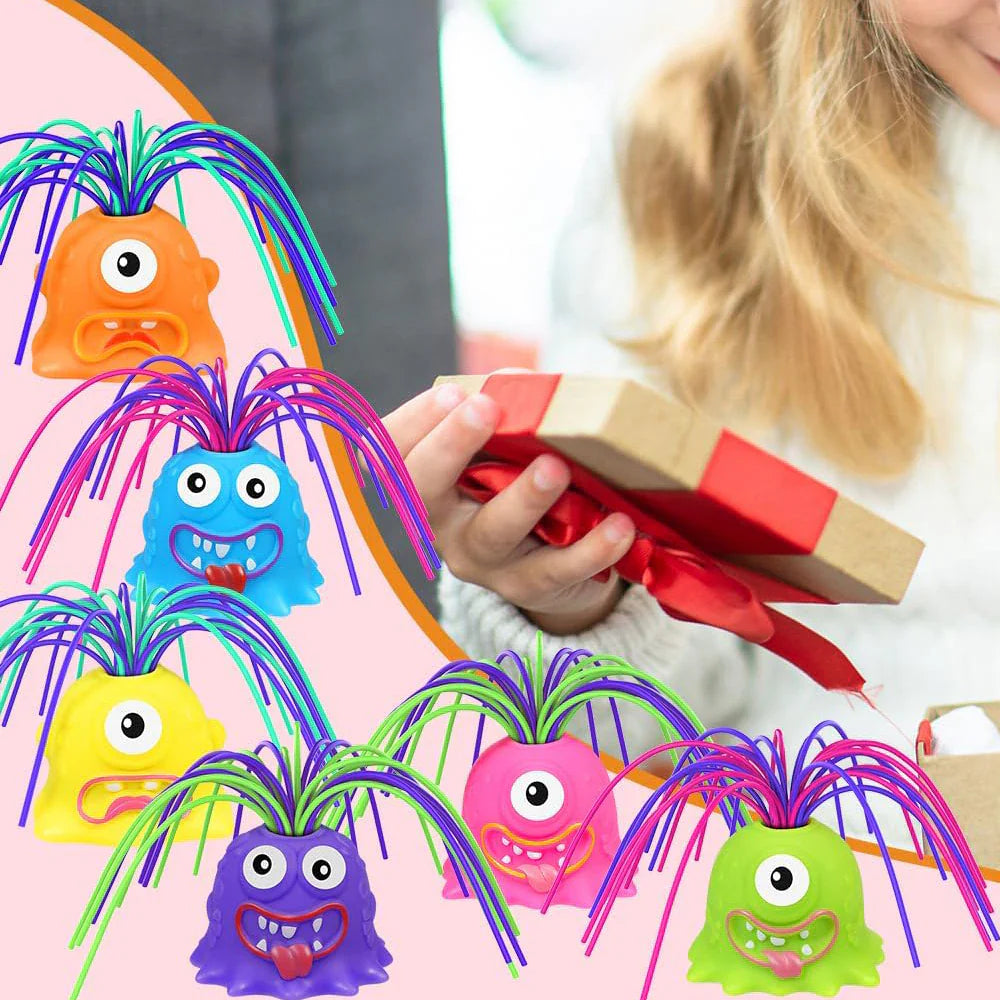 1+1 CADOU Jucarie interactiva Monstru care tipa cu diferite sunete, pentru ameliorarea stresului si anti-anxietate PromotiiZilnice