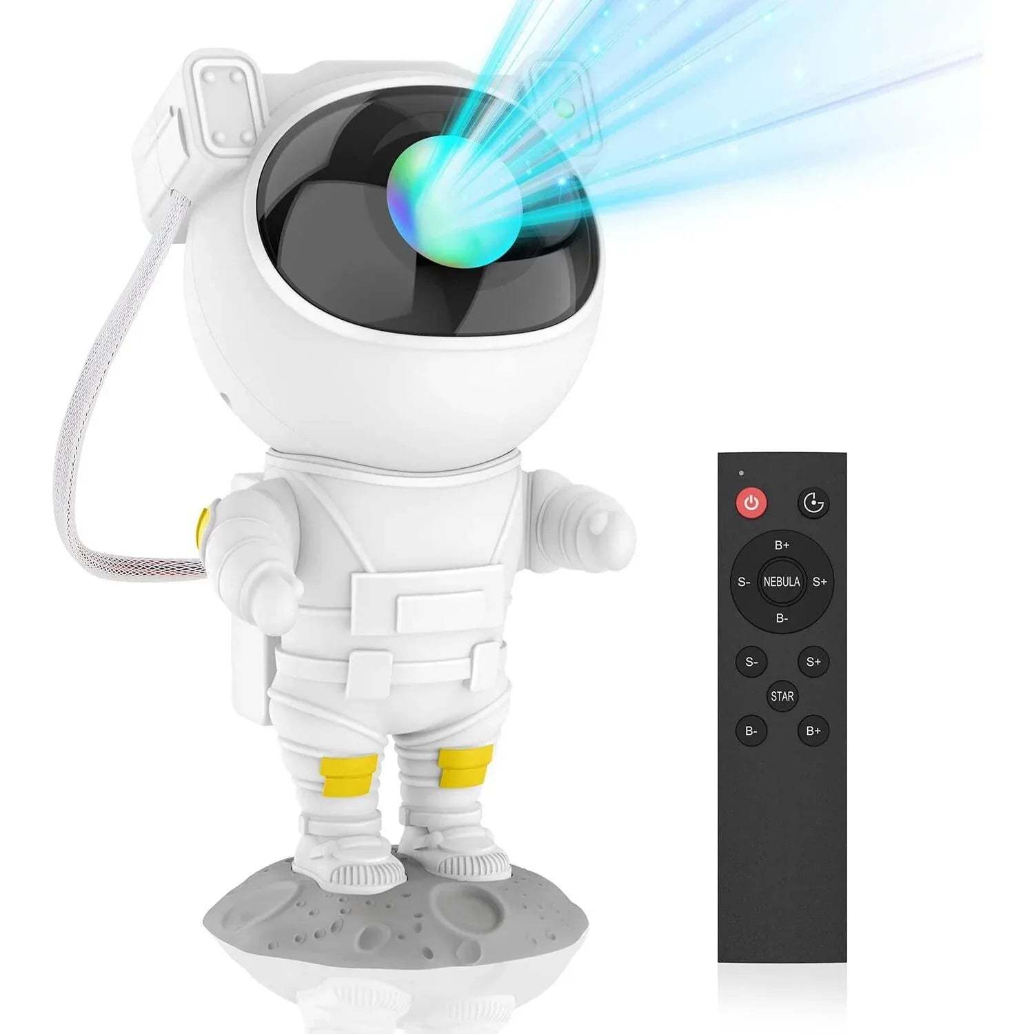 Proiector laser Astronaut cu joc de lumini nebula si stele, LED PromotiiZilnice